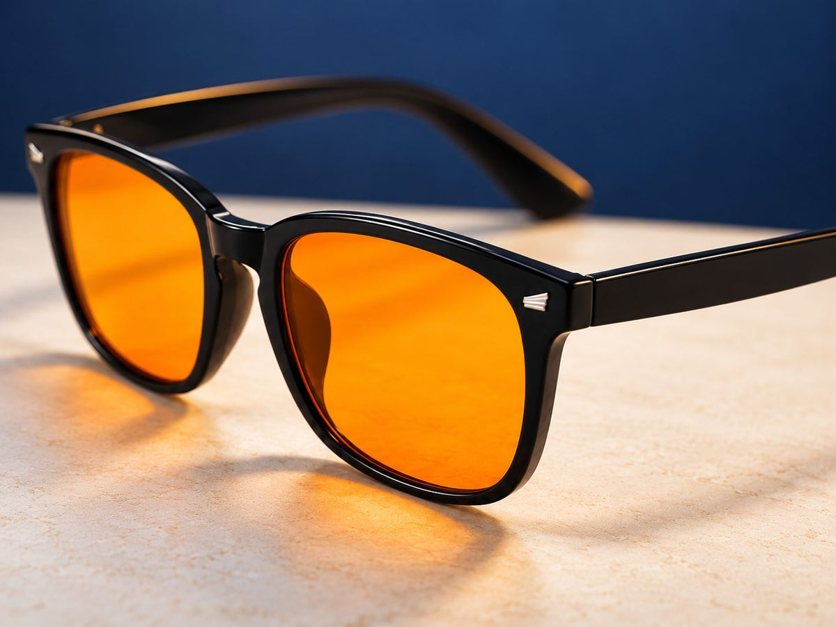 Plemea Classic Night, frame and lens detail
